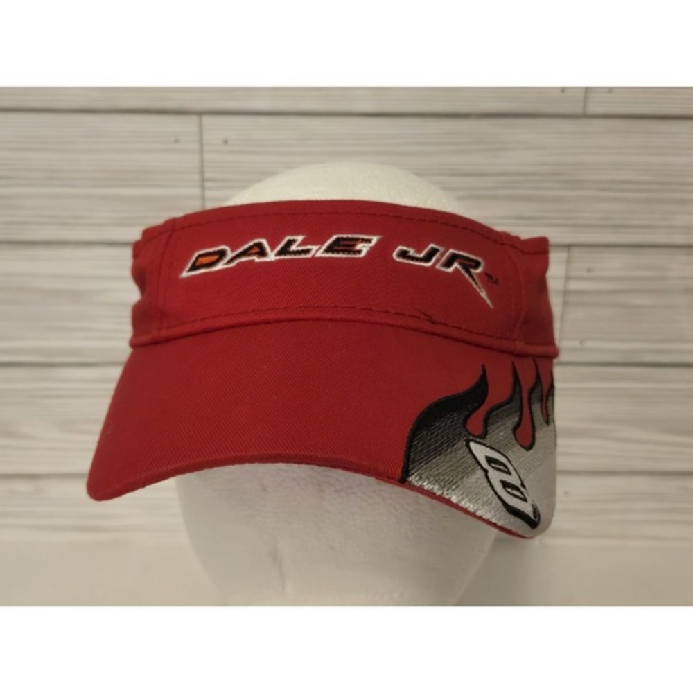 Dale‎ Earnhardt Jr #8 Red Visor Bud Youth Hat Chase Authentics NASCAR